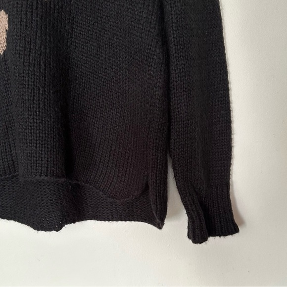 Wooden Ships Dog Mom And Heart V-Neck Sweater Size XS / SMALL - Picture 7 of 9